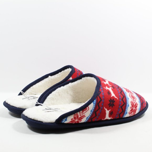 Nordstrom Fluffy Christmas Slipper Size XL (11-12) - Picture 2 of 4